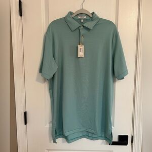 NWT Peter Millar Jubilee Performance Jersey Polo, L